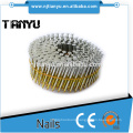 15/16 Degree Flat Top Wire Collation Galvanized Coil Nails